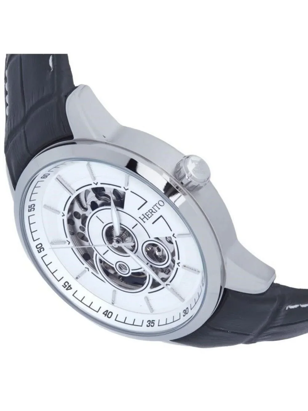 NWT Heritor Davies White Dial Men's Watch